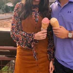 Free People Floral Top